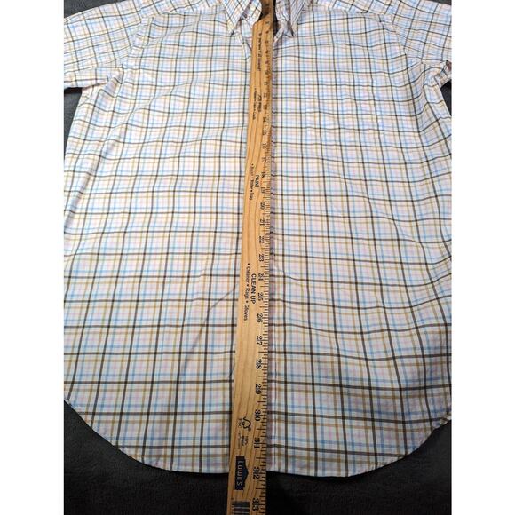 Tailorbyrd Men's Flip Cuff Long Sleeve Striped dress shirt Multi color Size L - Picture 5 of 10